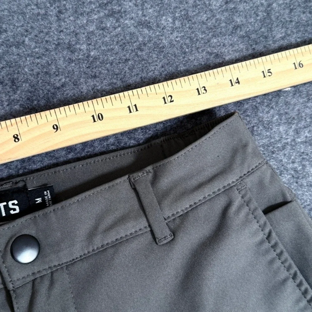 Cuts Clothing Jogger Pants Mens Medium M Olive Green Athletic Casual Performance
